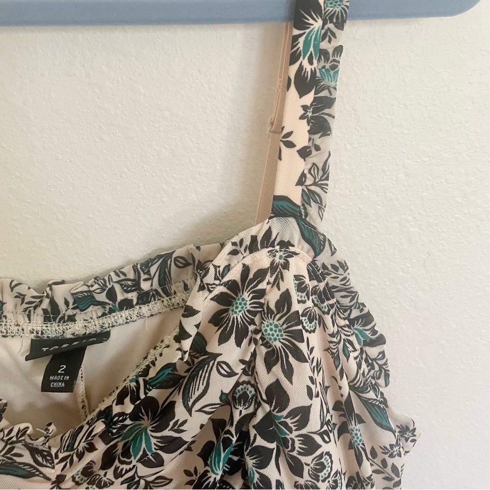 Torrid Floral Baby Doll Top - Picture 8 of 12